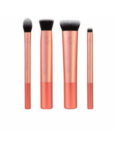 Set of Make-up Brushes Real Techniques Salmon 4 Pieces