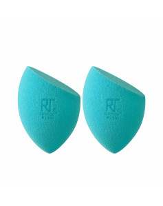 Make-up Sponge Real Techniques Miracle Airblend Blue (2 Units)
