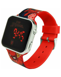 Horloge numérique Spider-Man Écran LED Rouge Ø 3,5 cm