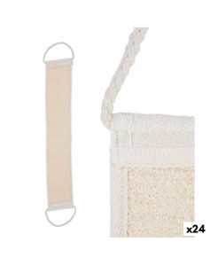 Body Sponge With handles White Beige 20 x 2,5 x 9,5 cm (24