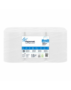 Hand-drying paper Papernet Autocut 418997 White Double layer 6