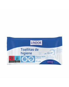 Intimate Hygiene Wet Wipes Hartmann Lindor 10 Units