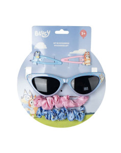 Sonnenbrille mit Accessoires Bluey Für Kinder