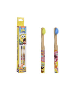 Kinder-Zahnbürste Take Care SpongeBob Schwammkopf 2 Stücke