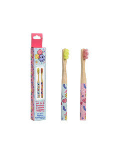 Toothbrush Take Care Smiley World (2 Pieces)