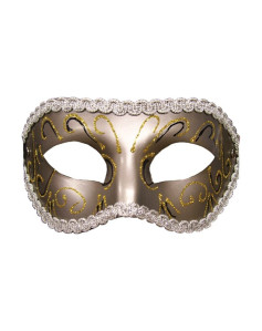 Masque Masquerade Gris Sportsheets SS10081 Doré