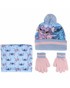 Hat, Gloves and Neck Warmer Stitch 3 Pieces