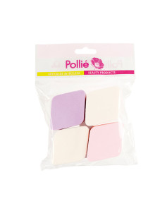Make-up Sponge Pollié Multicolour (4 Units)