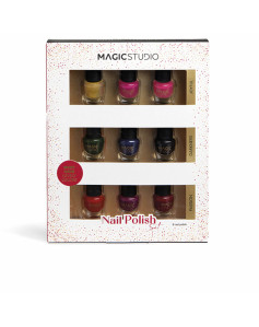 Make-Up Set Magic Studio Colorful Complete Nail Polish 9 Pieces