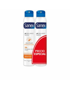 Spray déodorant Sanex Sensitive 2 Unités 200 ml