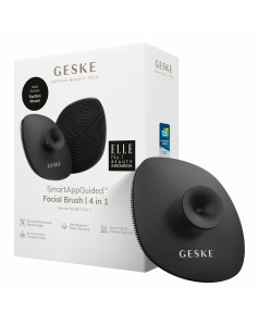 Facial cleansing brush Geske SmartAppGuided Black 4-in-1
