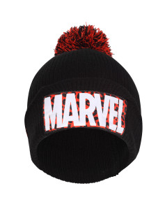 Hat Marvel Leopard Logo Black