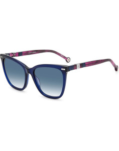 Ladies' Sunglasses Carolina Herrera Ch S Blue Violet Ø 55 mm
