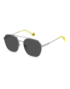 Unisex-Sonnenbrille Polaroid Pld S Silberfarben