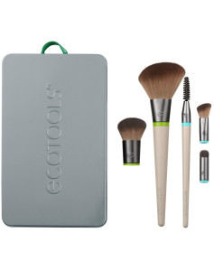Set of Make-up Brushes Ecotools Daily Essentials Total Face Kit