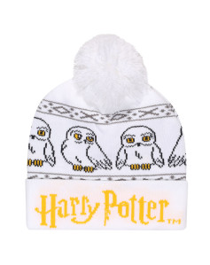 Hat Harry Potter Hedwig Snow Beanie White