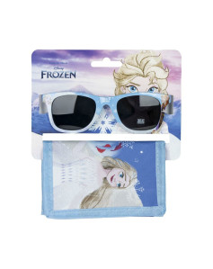 Sunglasses and Wallet Set Frozen Blue
