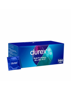 Préservatifs Durex Natural Slim Fit 144 Unités