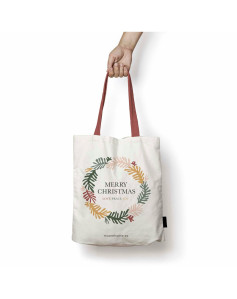 Shopping Bag Decolores Merry Christmas 84 Multicolour 36 x 42 cm