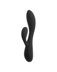 Wibrator Podwójnej Stymulacji S Pleasures Czarny (11,8 cm)