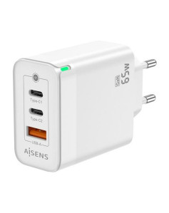 Wall Charger Aisens ASCH-65W3P007-W 65 W