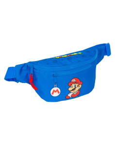 Belt Pouch Super Mario Play Blue Red 23 x 12 x 9 cm