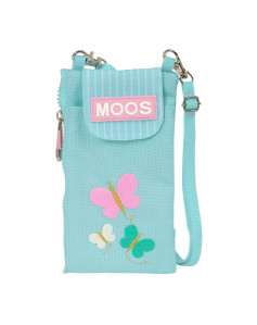 Purse Moos Butterflies Mobile Bag Blue
