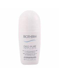 Déodorant Roll-On Deo Pure Invisible Biotherm BIOPUIF2107500 75