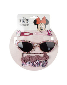 Lunettes de soleil avec accessoires Minnie Mouse Enfant