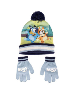 Czapki i rękawiczki Bluey Niebieski