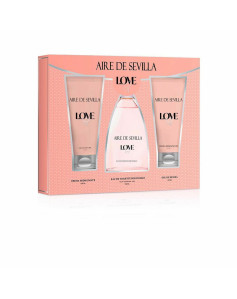 Women's Perfume Set Aire Sevilla Love (3 pcs)