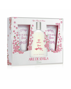 Set de Parfum Femme Aire Sevilla Roses 3 Pièces