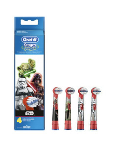 Replacement Head Oral-B 80352668 Red White 4 Units
