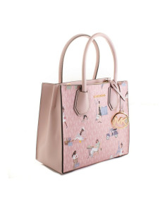 Women's Handbag Michael Kors 35S2G5CM2V-DK-PWBLSH-ML Pink 22 x